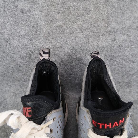 Adidas Shoes Mens 9 Athletic Trainers Basketball Sneakers Mid Damian Lillard - Picture 3 of 13